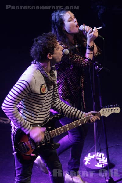 THE KILLS - 2008-10-28 - PARIS - Le Bataclan - Alison Nicole Mosshart - James William Hince